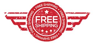 Free shipping to continental US