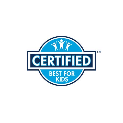 Certified Safe for Kids label