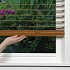 Cordless lift-touch horizontal blinds
