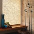 Roller shades in natural materials